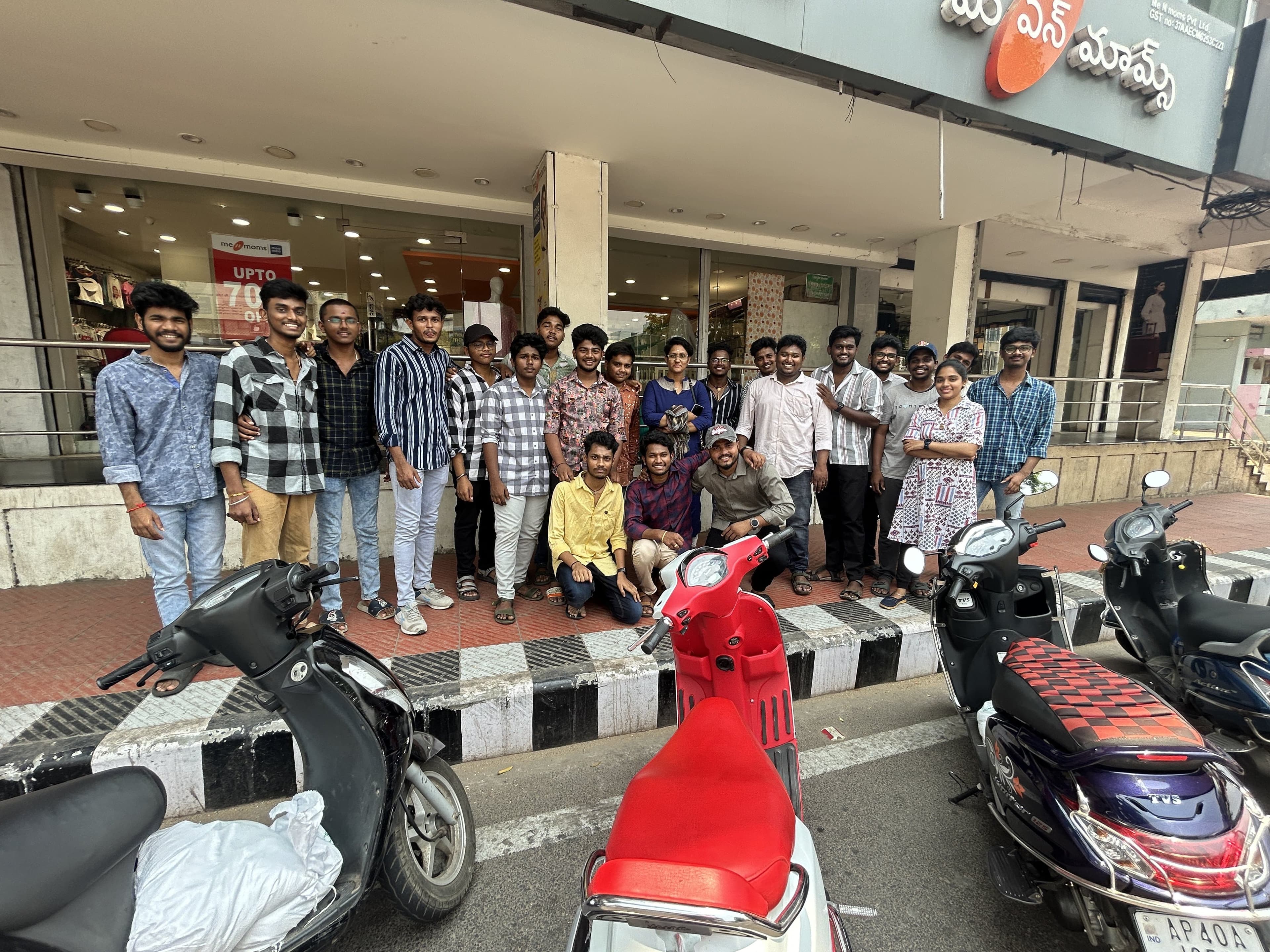 Charity event in RTC Complex, Visakhapatnam