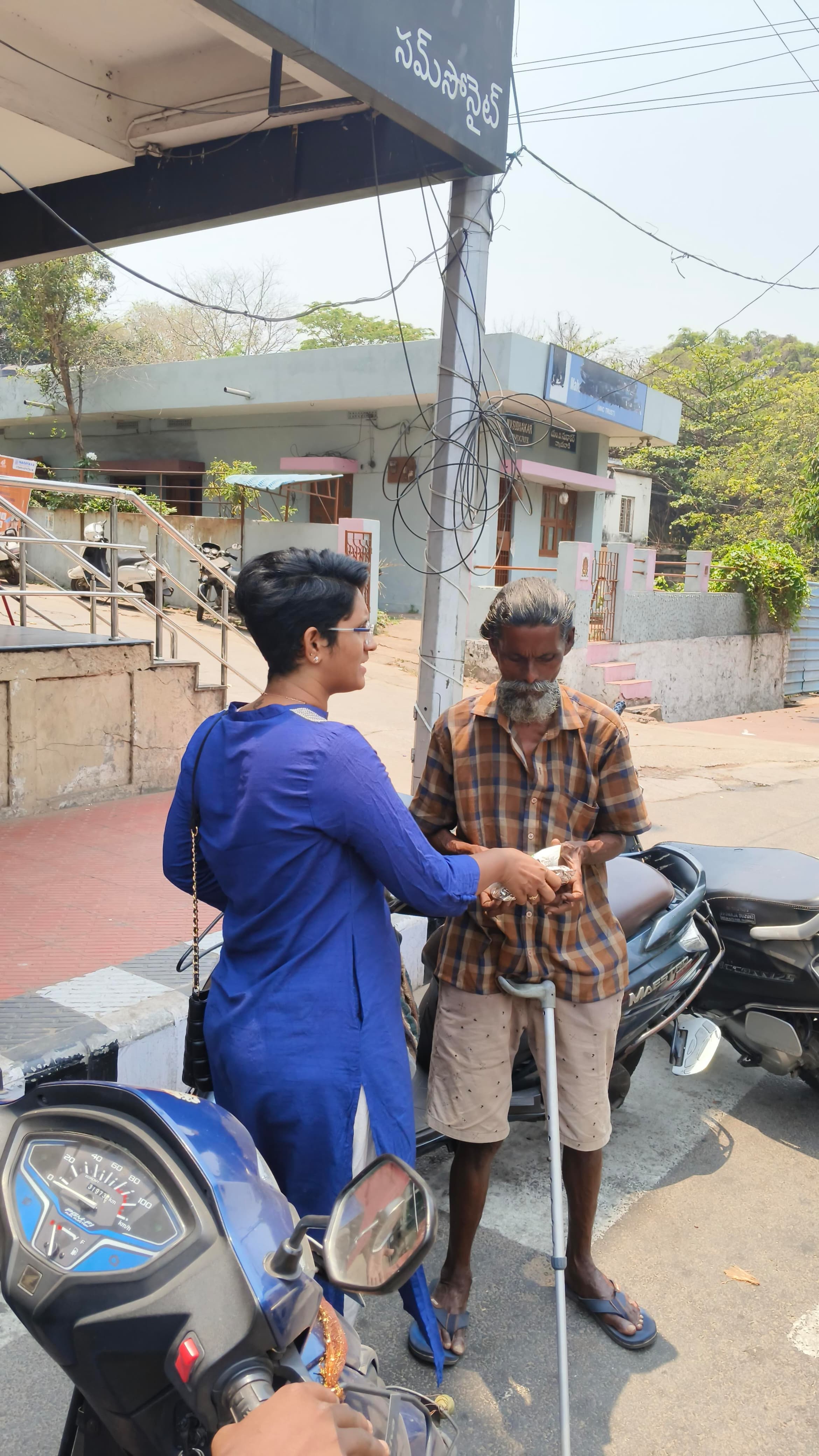 Charity event in MVP COLONY